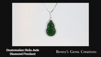 pendant jade diamond guatemala