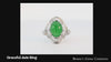 ring jade diamond saddle 