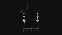 Aurelia Diamond Drop Earrings