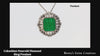 colombian emerald ring pendant