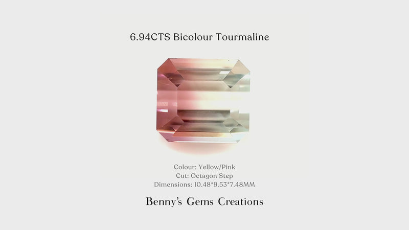 6.94CTS Bicolour Tourmaline