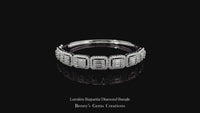 Lumière Baguette Diamond Bangle
