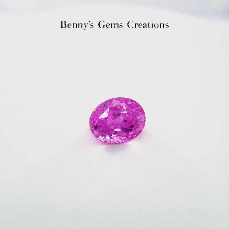 1.40CTS Unheated Pink Sapphire