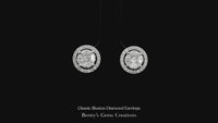 Classic Illusion Diamond Earrings