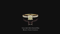 Fancy Light Yellow Diamond Ring