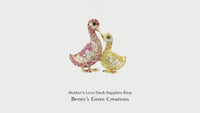 Mother’s Love Duck Sapphire Ring