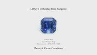 1.46CTS Unheated Blue Sapphire
