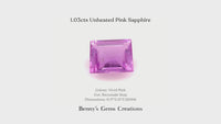 1.03cts Unheated Pink Sapphire