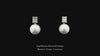 Pearl Illusion Diamond Earrings
