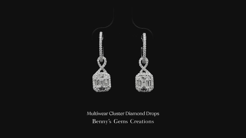 Multiwear Cluster Diamond Drops