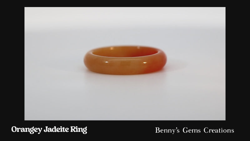 ring jadeite orange 