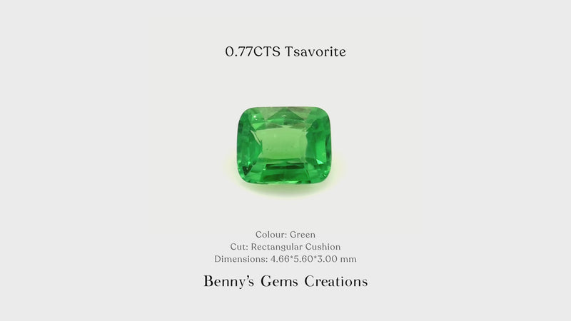 0.77CTS Tsavorite