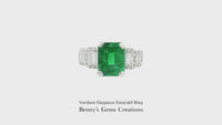 Verdant Elegance Emerald Ring