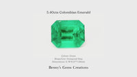 5.40cts Colombian Emerald