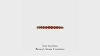 Ruby Stack Ring