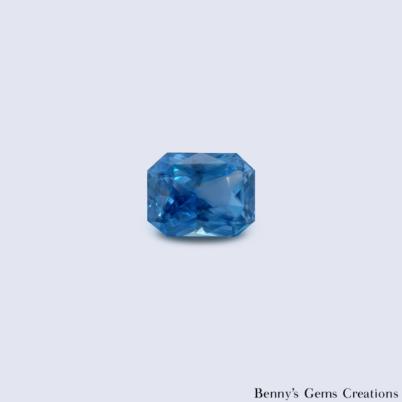 3.06cts unheated blue sapphire