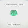 1.19CTS Colombian Emerald