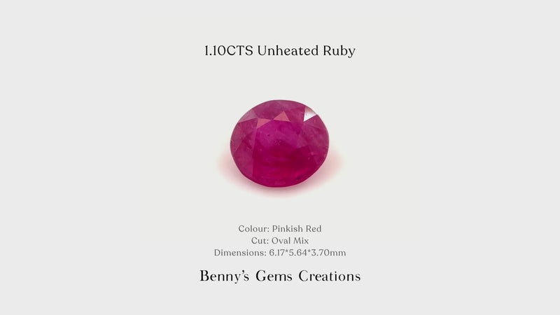 1.10CTS Unheated Ruby