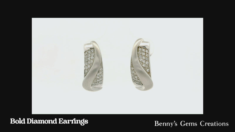 Breuning Bold Diamond Earrings
