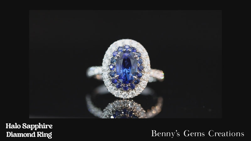 sapphire diamond ring