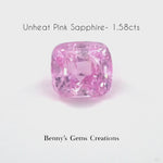 1.58CTS Unheated Pink Sapphire