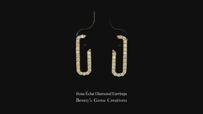 Rose Éclat Diamond Earrings