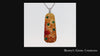 pendant flower jade diamond