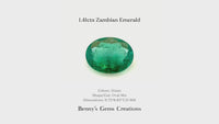 1.41cts Zambian Emerald