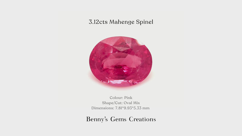 3.12cts Mahenge Spinel