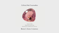 3.25cts Pink Tourmaline