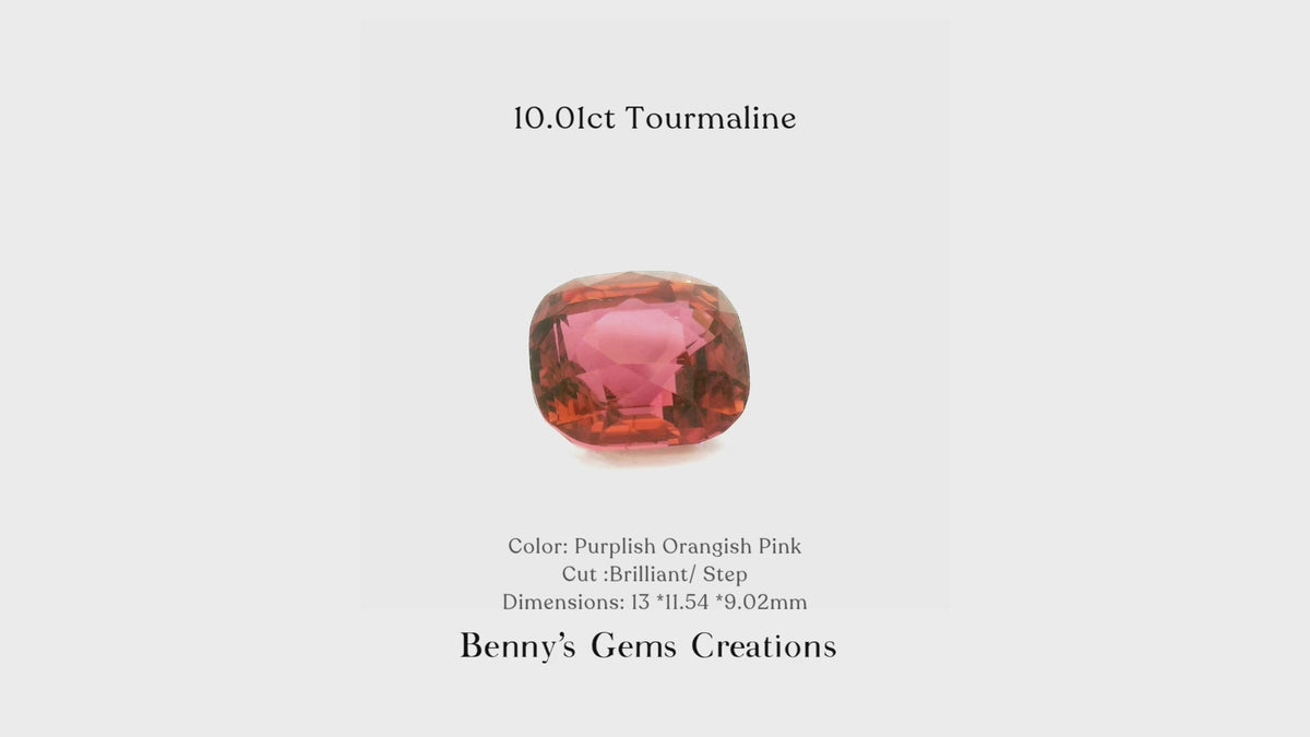 10.01cts tourmaline