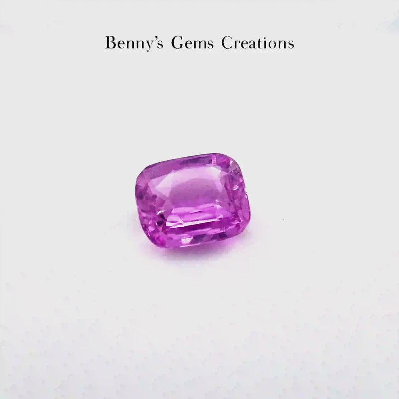 2.04CTS Unheated Pink Sapphire