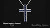 sapphire diamond cross