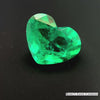 Stunning 3.66ct Heart Shape Emerald