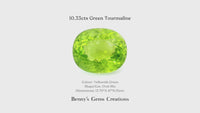 10.33cts Green Tourmaline