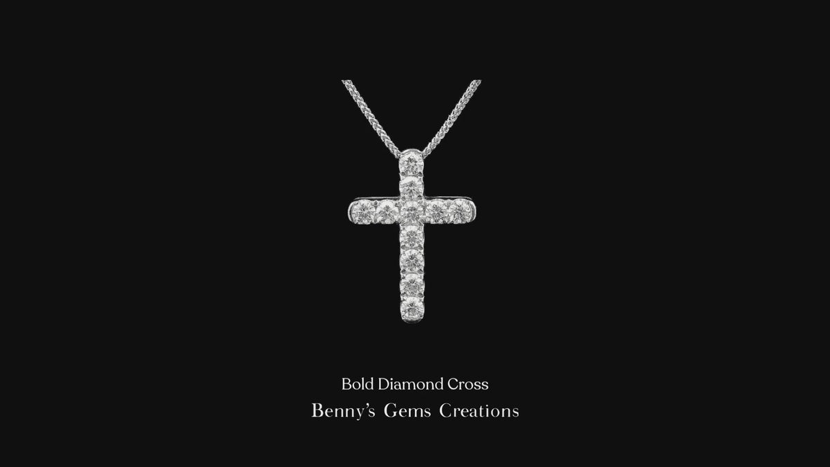 Bold Diamond Cross