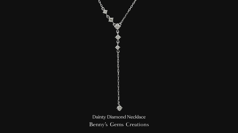 Dainty Diamond Necklace