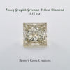 1.12CTS Fancy Gray Green Yellow Diamond