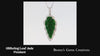 Glittering Leaf Jade Pendant