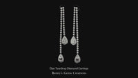 Élan Teardrop Diamond Earrings
