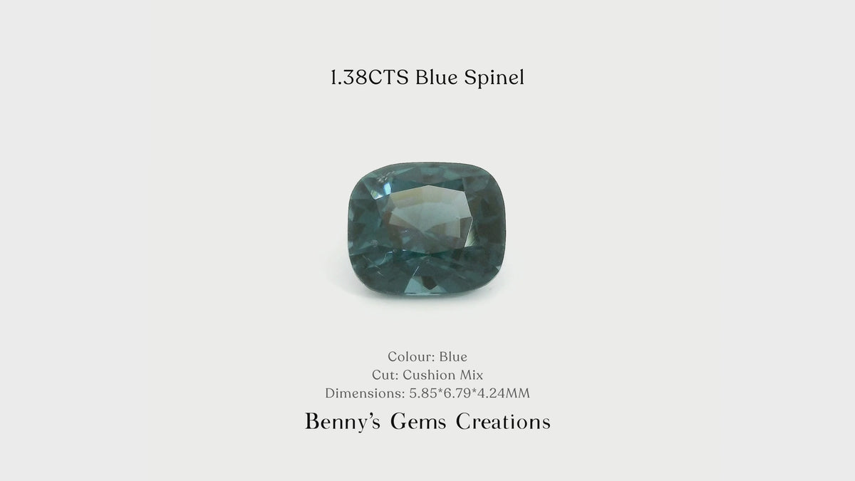 1.38CTS Blue Spinel