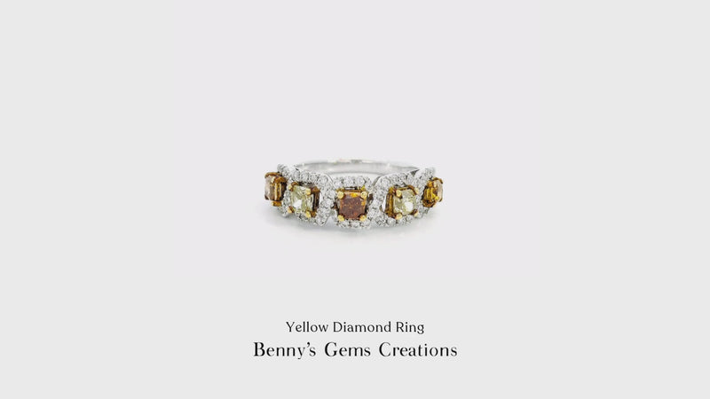 Yellow Diamond Ring