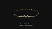 Delicate Rhythm Diamond Bracelet