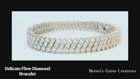 Bracelet Diamond  Delicate Flow 