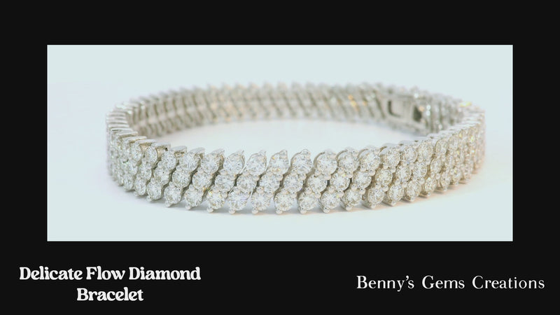 Bracelet Diamond  Delicate Flow 