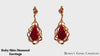 Ruby Skin Diamond Earrings