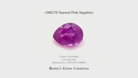 1.98CTS Natural Pink Sapphire