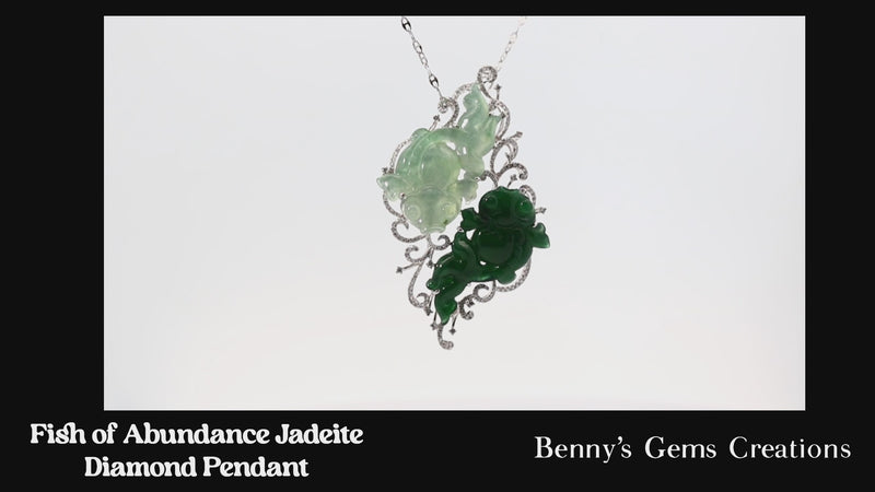 Pendant  Jadeite Diamond