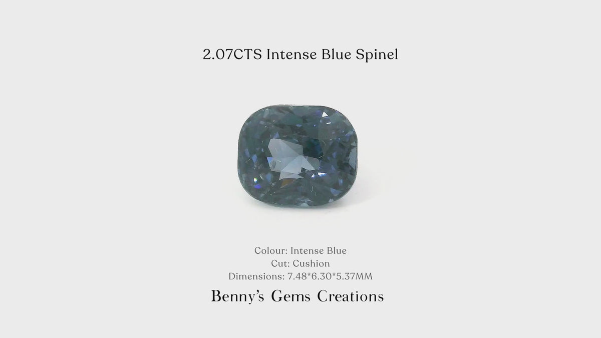 2.07CTS Intense Blue Spinel