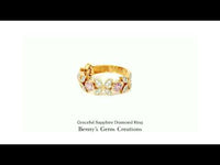 Graceful Sapphire Diamond Ring